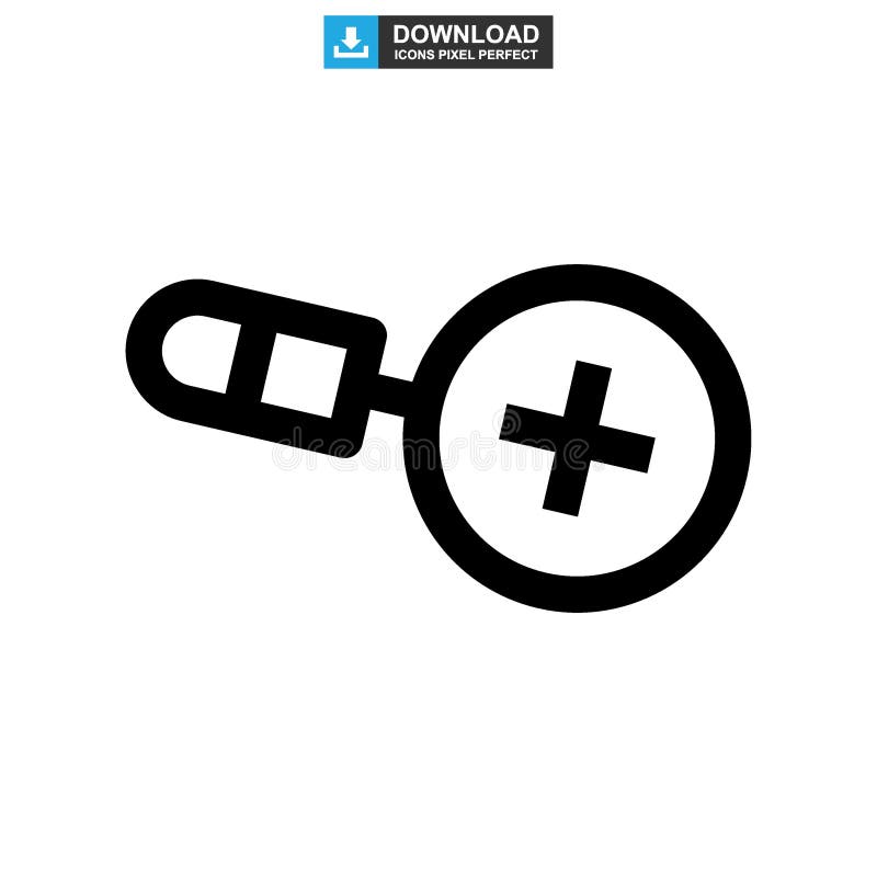 Download Zoom In Icon Or Logo Isolated Sign Symbol Vector ...