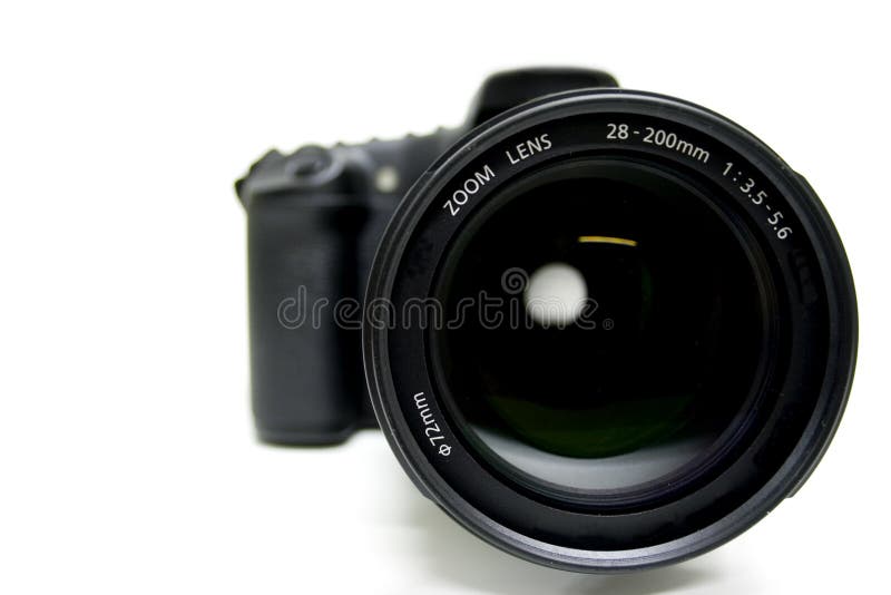 Download Zoom Lens On Digital Camera Stock Photo - Image of photograph, photographic: 33098