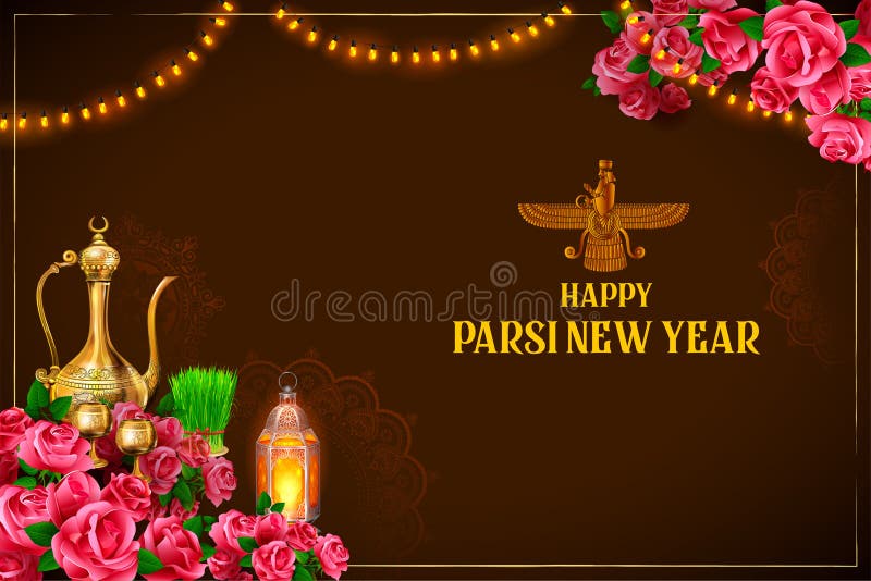 Zoroastrianism Holiday Happy Jamshedi Navroz Traditional Festival