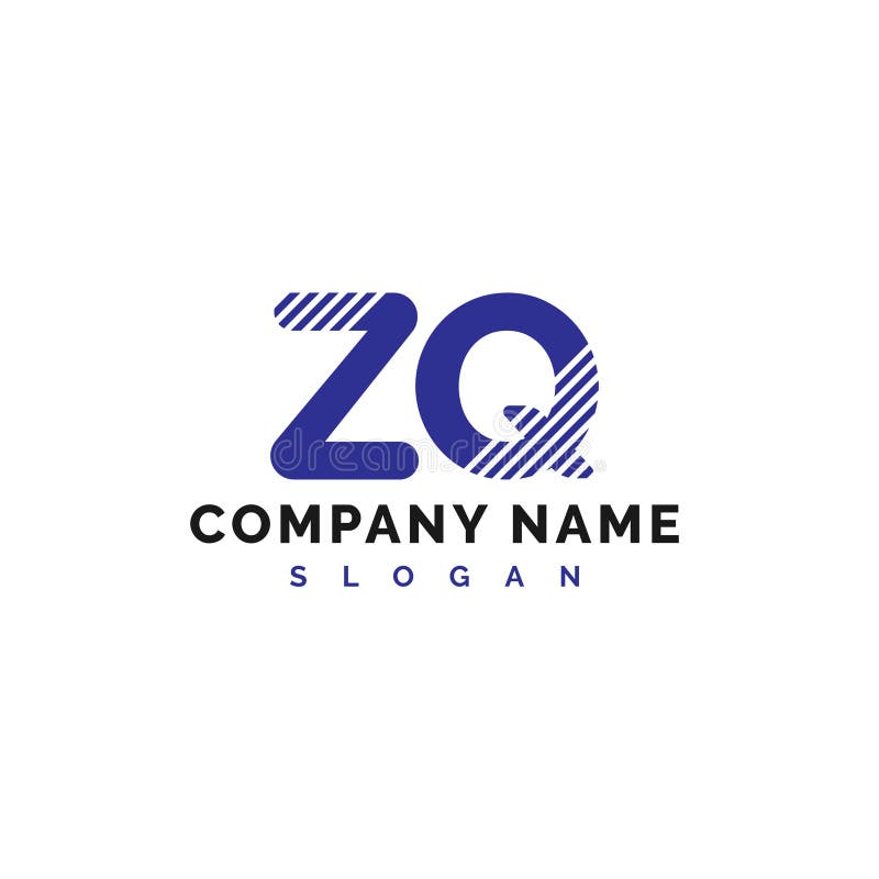 Zq Letter Logo Design Zq Letter Logo Vector Illustration Vector