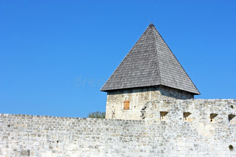 Zrinski kasztel, szczegół obraz royalty free Zrinski kasztel, szczegół obraz royalty free