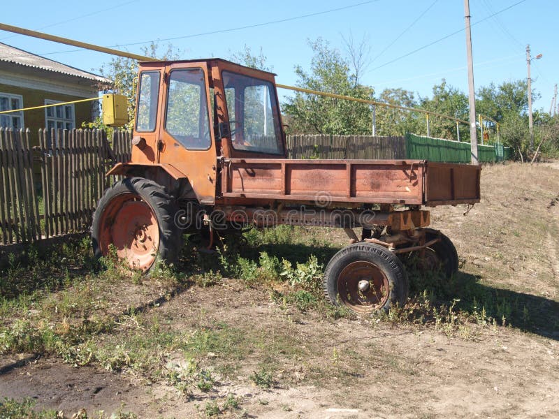 Zsrr Tipper Беларуси T16M стоковое фото rf Zsrr Tipper Беларуси T16M стоковое фото rf