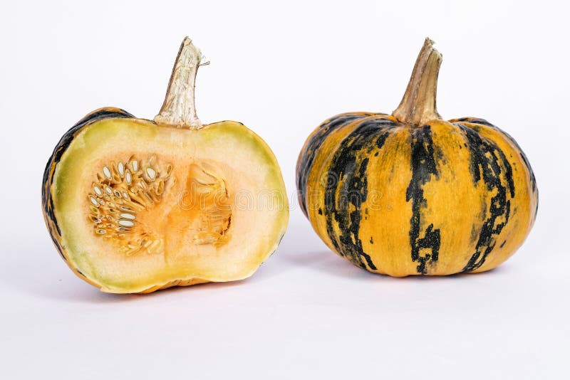 Zucca affettata fotografie stock Zucca affettata fotografie stock