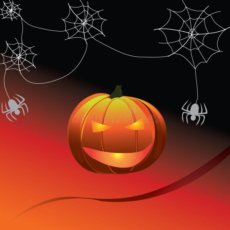 Zucca Halloween royalty illustrazione gratis Zucca Halloween royalty illustrazione gratis