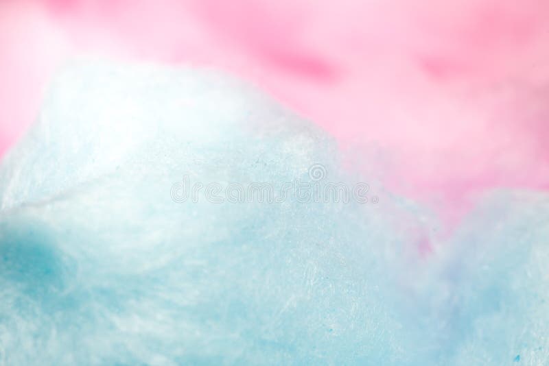Zucchero filato variopinto nel colore morbido per fondo