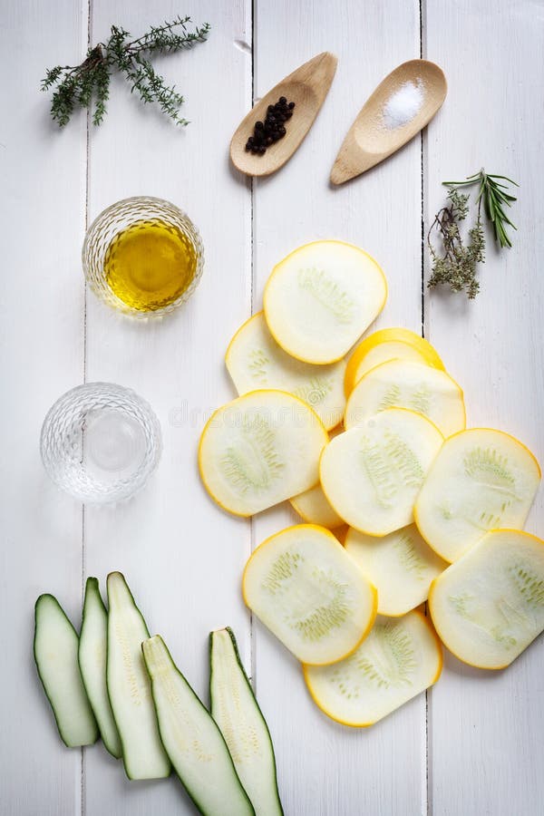 Zucchini Antipasti Ingredients Stock Image Image of cucurbitaceae
