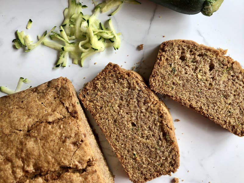 Zucchini bread stock image. Image of cake, crumbs, diet 180196721