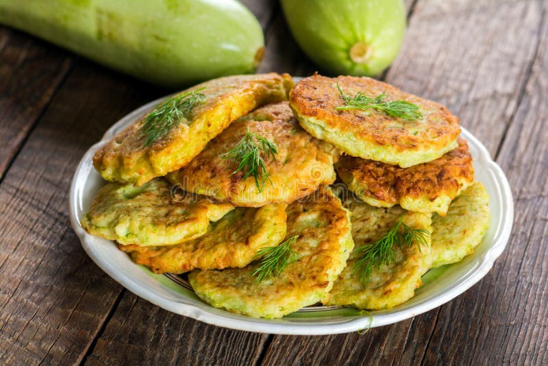 Zucchini fritters royalty free stock image Zucchini fritters royalty free stock image