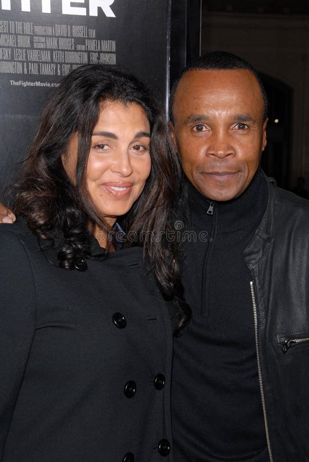 Sugar Ray Leonard and wife Bernadette Robi at The Fighter Los Angeles Premiere, Chinese Theater, Hollywood, CA. 12-06-10. Sugar Ray Leonard and wife Bernadette Robi at The Fighter Los Angeles Premiere, Chinese Theater, Hollywood, CA. 12-06-10