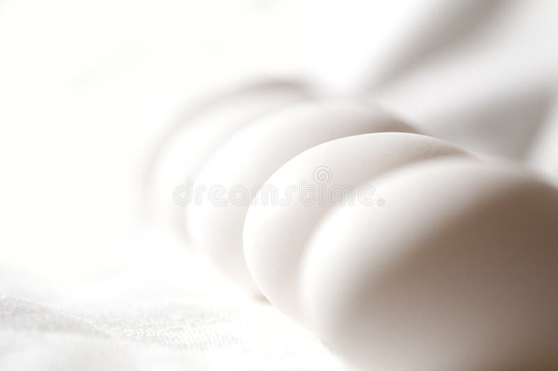 Zuivere witte eieren stock foto Zuivere witte eieren stock foto