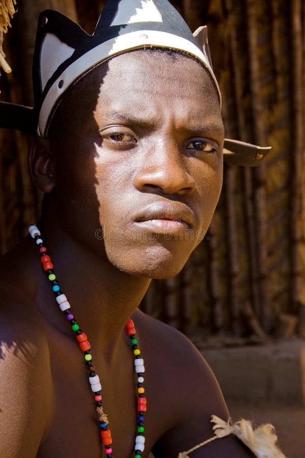 African zulu man stock photo. Image of africas, local 6035242