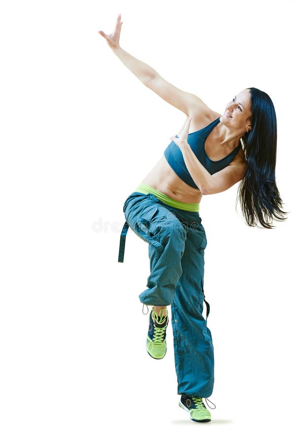 Zumba Party Or Dance Training Background Stock Illustration ...