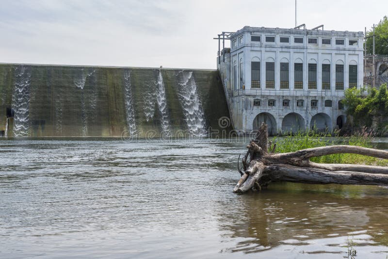 Zumbro Dam stock image. Image of minnesota, lake, supply 55534955