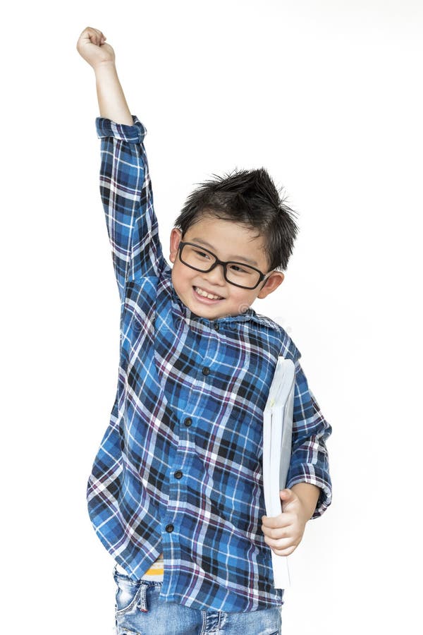 Zur?ck zu Schule Netter Junge in den Gläsern, die nettes wenn Zeit, auf weißem Hintergrund zu schulen haben lizenzfreie stockfotos Zur?ck zu Schule Netter Junge in den Gläsern, die nettes wenn Zeit, auf weißem Hintergrund zu schulen haben lizenzfreie stockfotos