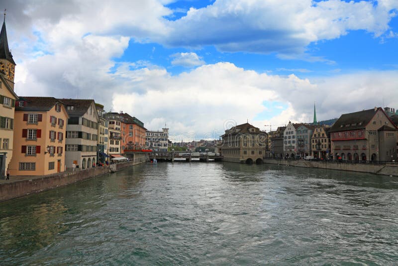 Zurich. City centre royalty free stock photography Zurich. City centre royalty free stock photography