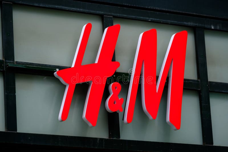 HM Logo at the Brand Store Facade Editorial Photo - Image of retailer ...
