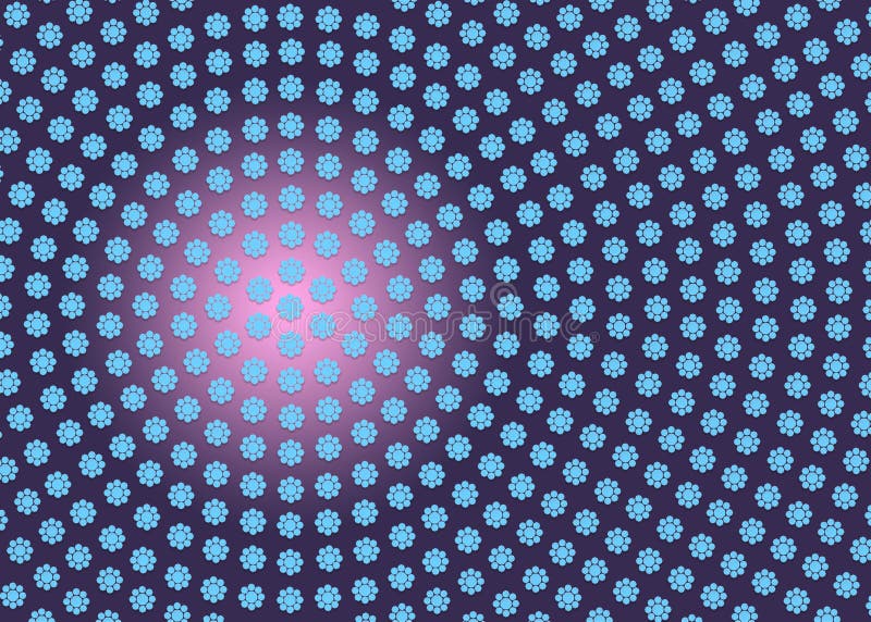 Zusammenfassungs-Radialstrahl-blaue geometrische Blumenbeschaffenheit im dunklen purpurroten Hintergrund lizenzfreie stockbilder Zusammenfassungs-Radialstrahl-blaue geometrische Blumenbeschaffenheit im dunklen purpurroten Hintergrund lizenzfreie stockbilder