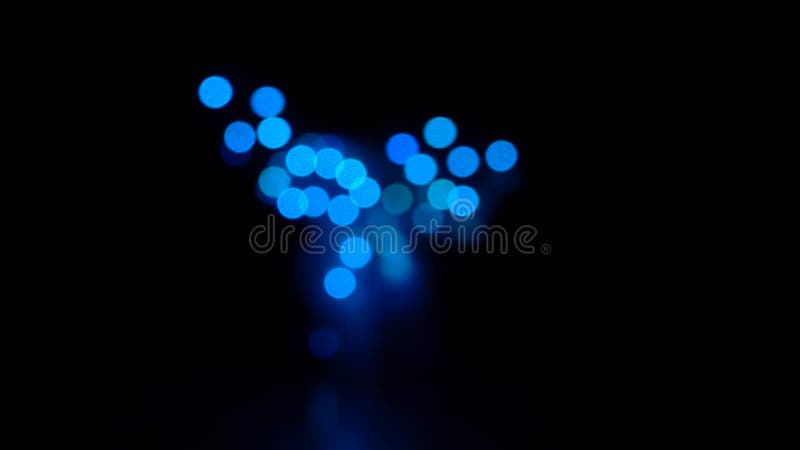 Zusammenfassungshintergrund buntes unscharfes bokeh des Lichtes bewegend Langsame Bewegung stock video footage