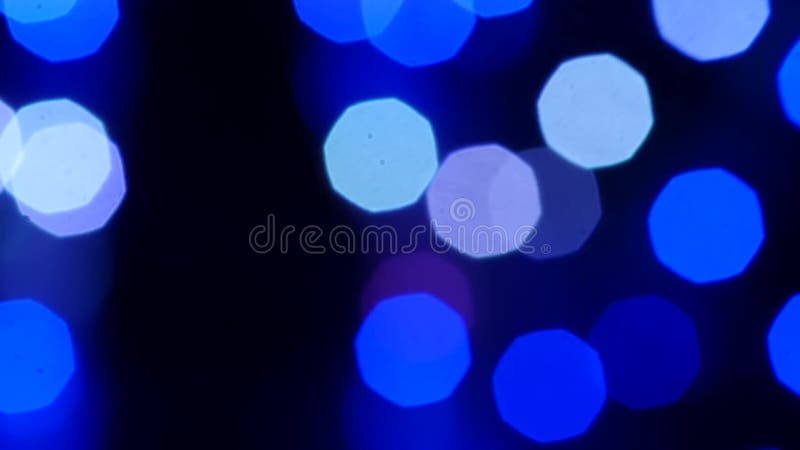 Zusammenfassungshintergrund buntes unscharfes bokeh des Lichtes Langsame Bewegung stock footage