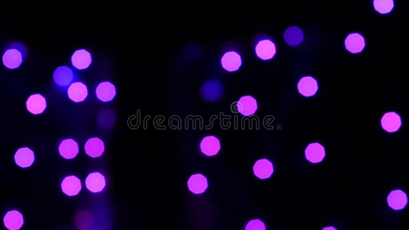 Zusammenfassungshintergrund buntes unscharfes bokeh des Lichtes Langsame Bewegung stock video footage