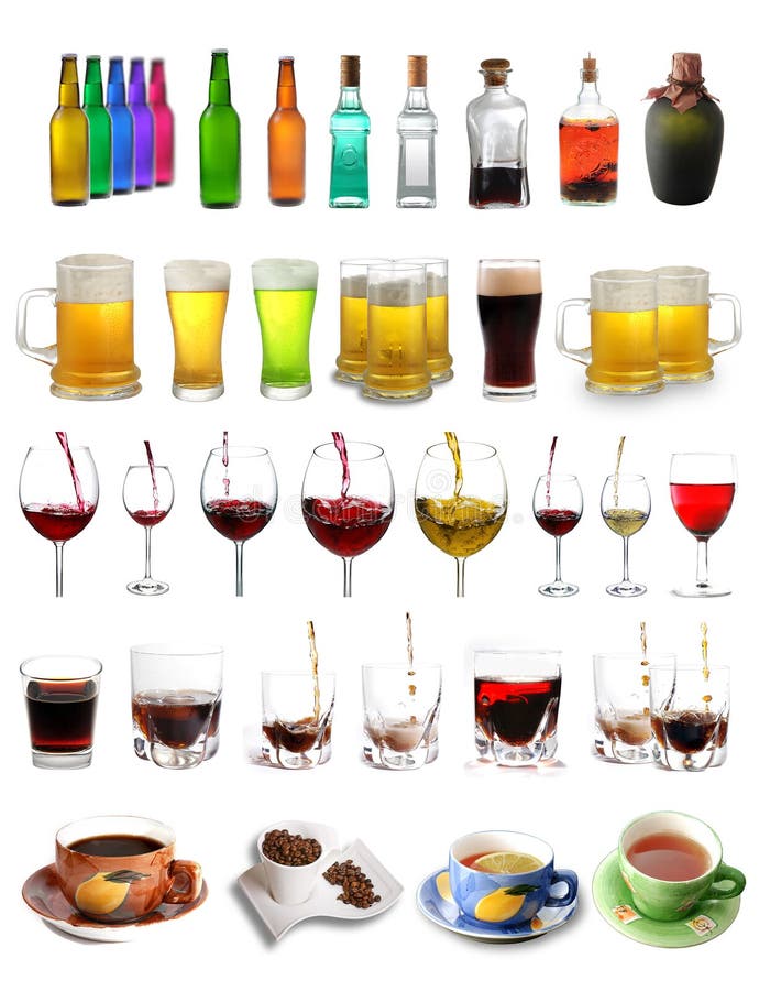 Zusammenstellung der Getränke