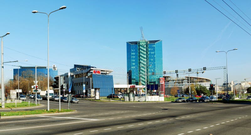 Zverynas område i Vilnius på eftermiddagtid royaltyfria foton Zverynas område i Vilnius på eftermiddagtid royaltyfria foton