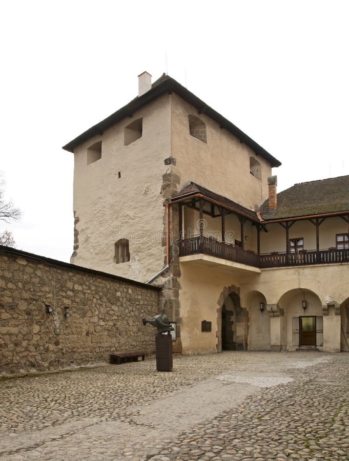 Zvolen castle in Zvolen town. Slovakia