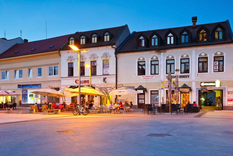 Zvolen, Slovakia. editorial stock photo. Image of architecture 74640533
