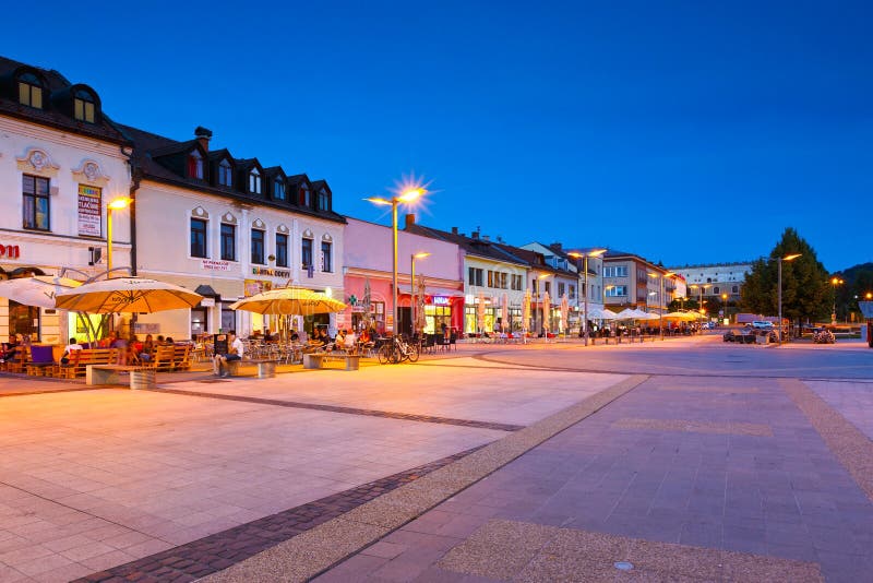 Zvolen, Slovakia. editorial stock photo. Image of architecture 74640533