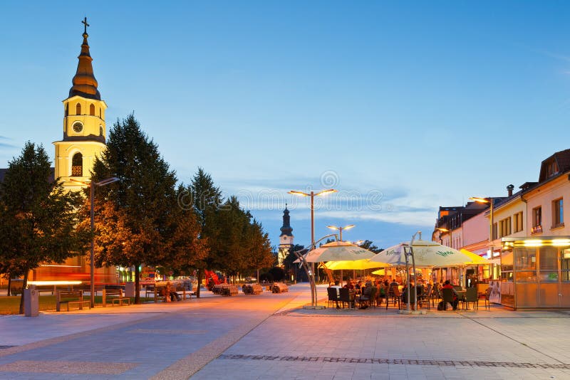 Zvolen, Slovakia. editorial stock photo. Image of architecture 74640533