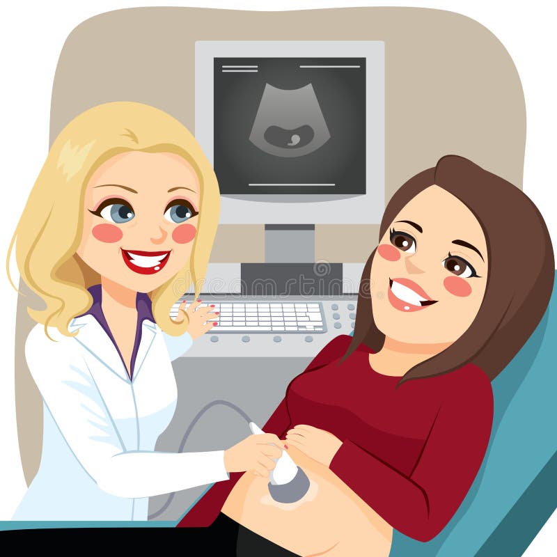 Zwanger Ultrasone klankbezoek