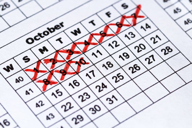 Zwangerschapskalender Macromenings nauwkeurige kalender stock foto Zwangerschapskalender Macromenings nauwkeurige kalender stock foto