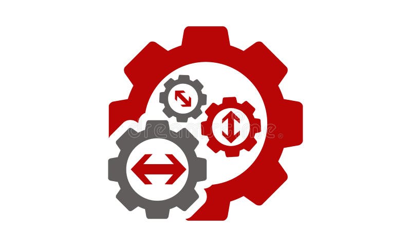 Zware Technologieverhuizing vector illustratie Zware Technologieverhuizing vector illustratie