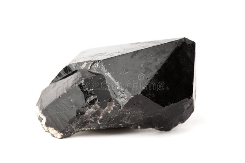 Zwart kwartskristal