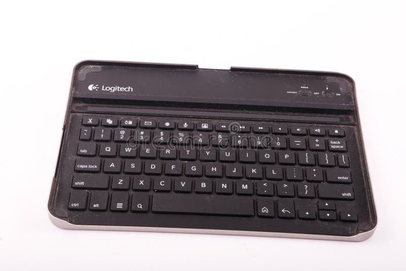 Zwart toetsenbord royalty-vrije stock afbeelding