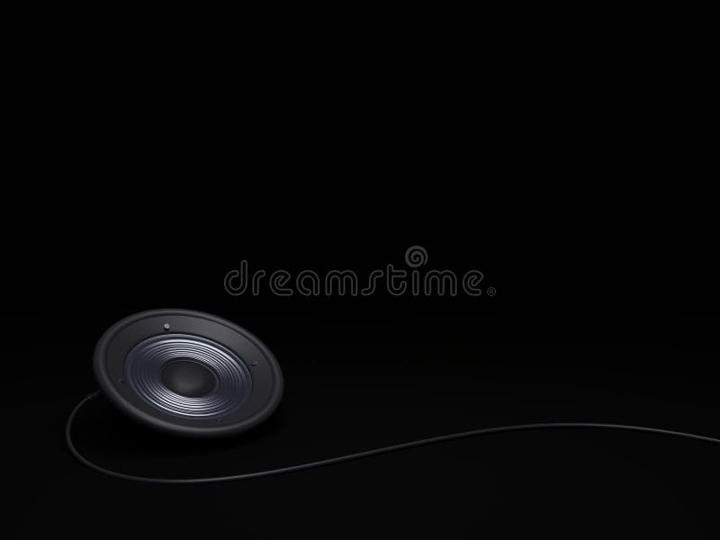 Zwarte audiosprekersachtergrond stock afbeeldingen Zwarte audiosprekersachtergrond stock afbeeldingen