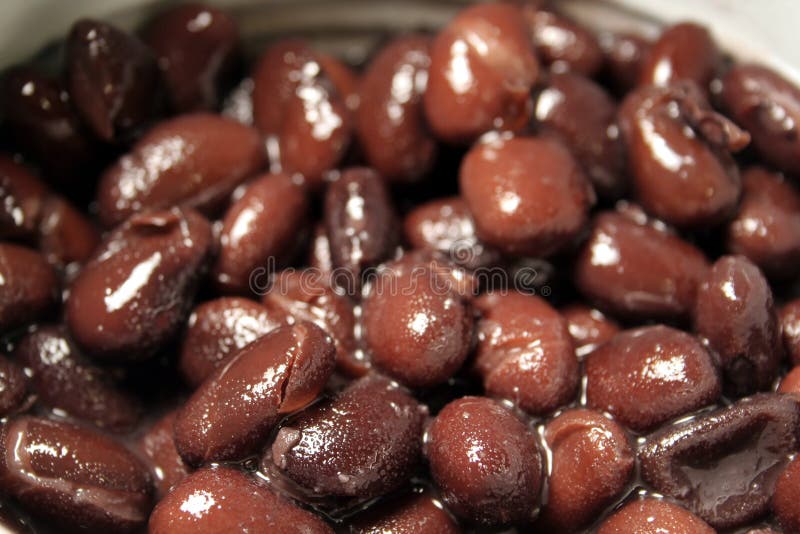 Zwarte Bonen royalty-vrije stock fotografie