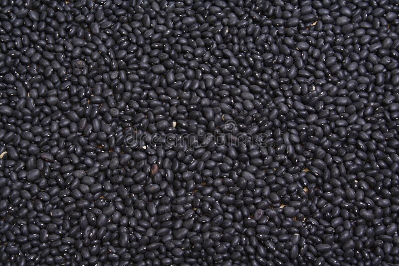 Zwarte Bonen royalty-vrije stock afbeelding
