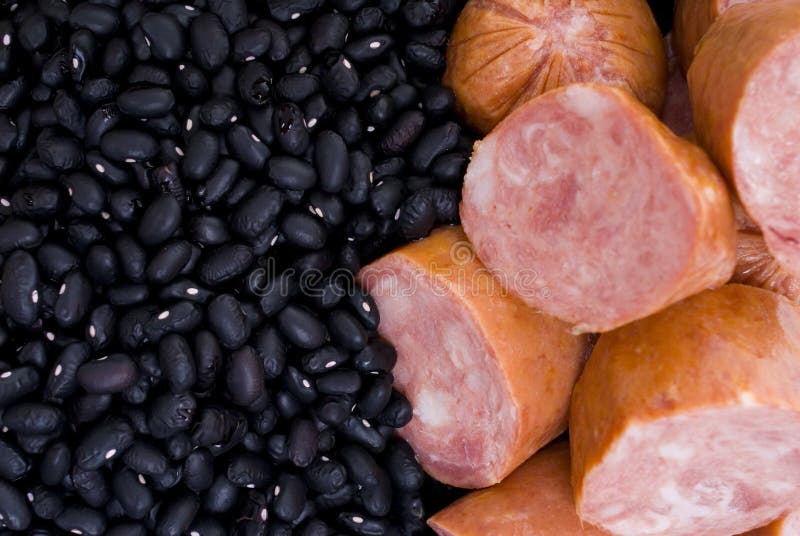 Zwarte Bonen royalty-vrije stock foto