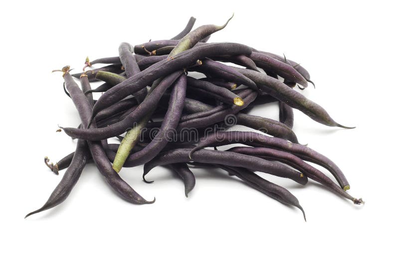Zwarte bonen peulen stock fotografie
