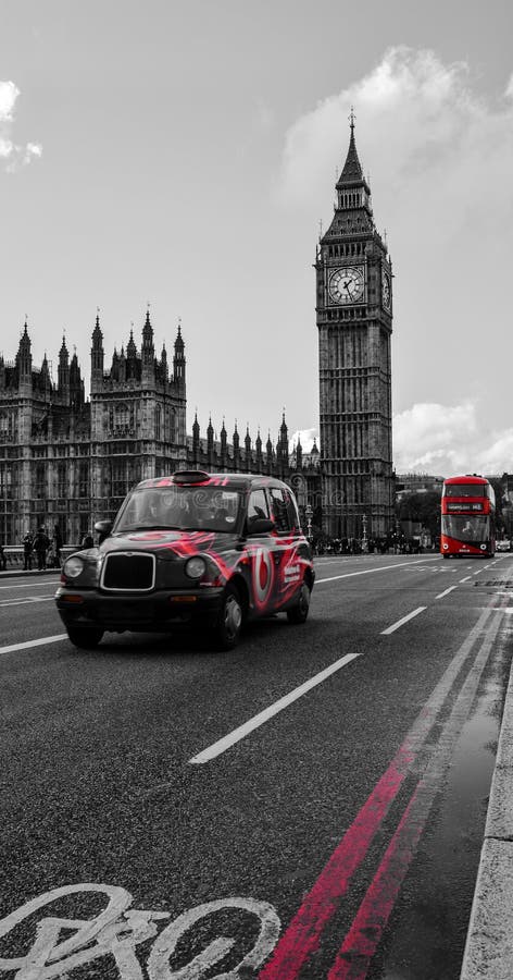 Zwarte de taxicabine van Londen royalty-vrije stock afbeelding Zwarte de taxicabine van Londen royalty-vrije stock afbeelding