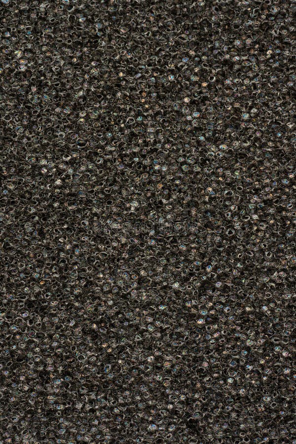 Zwarte poreuze schuimtextuur voor achtergrond stock afbeeldingen