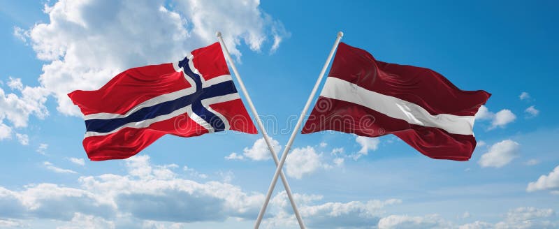 Flaggen Von Lettland Und Von Österreich Stockbild - Bild von finanzierung,  schreibtisch: 118988239
