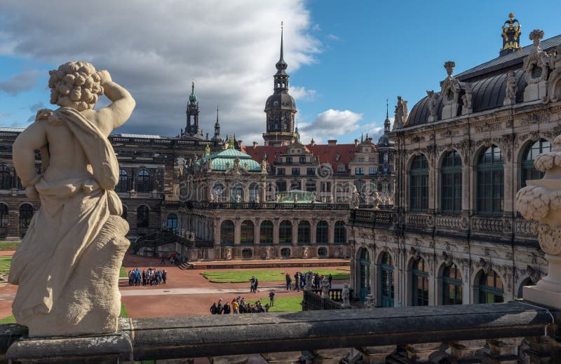 The Zwinger Courtyard in Dresden Germany