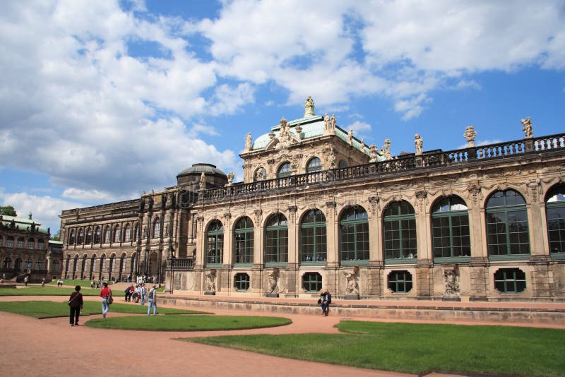 Zwinger Palace royalty free stock images Zwinger Palace royalty free stock images