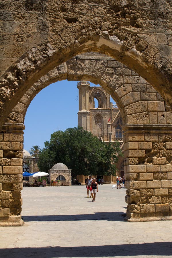 Zypern Die Stadt Von Famagusta, Errichtet Durch Das Venetians In Den