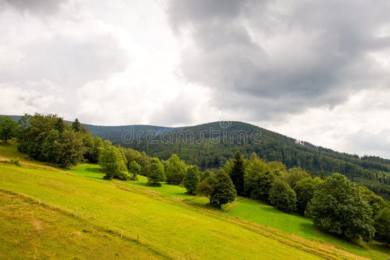 Beskid Mountains in Zywiec Poland, Polish Mountains and Hills Aerial ...