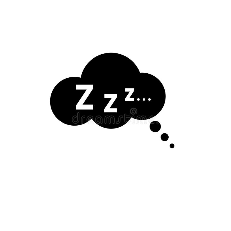 Zzz sleep icon stock vector. Illustration of background - 231221068