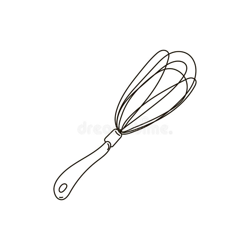 Whisk Outline Stock Illustrations 4,859 Whisk Outline Stock