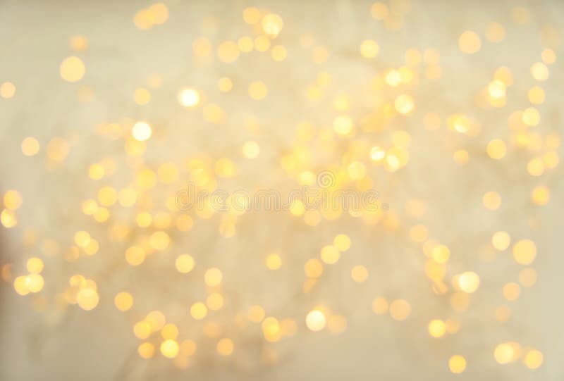 Złocista błyskotliwość z bokeh skutkiem fotografia royalty free